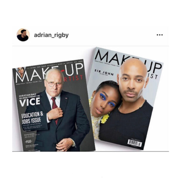 Makeup Artist Magazine Adrian Rigby