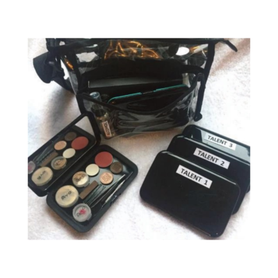 MYO pro touch up kit black with makeup bag